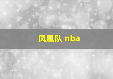 凤凰队 nba